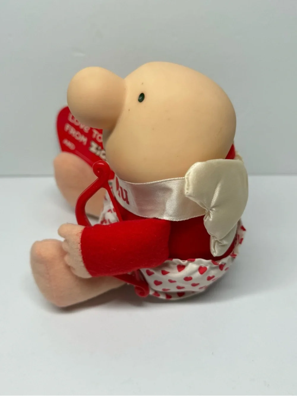 Vintage 1988 Valentine's Day Ziggy Cupid Plush Toy by American Greetings W Tags - Picture 3 of 11